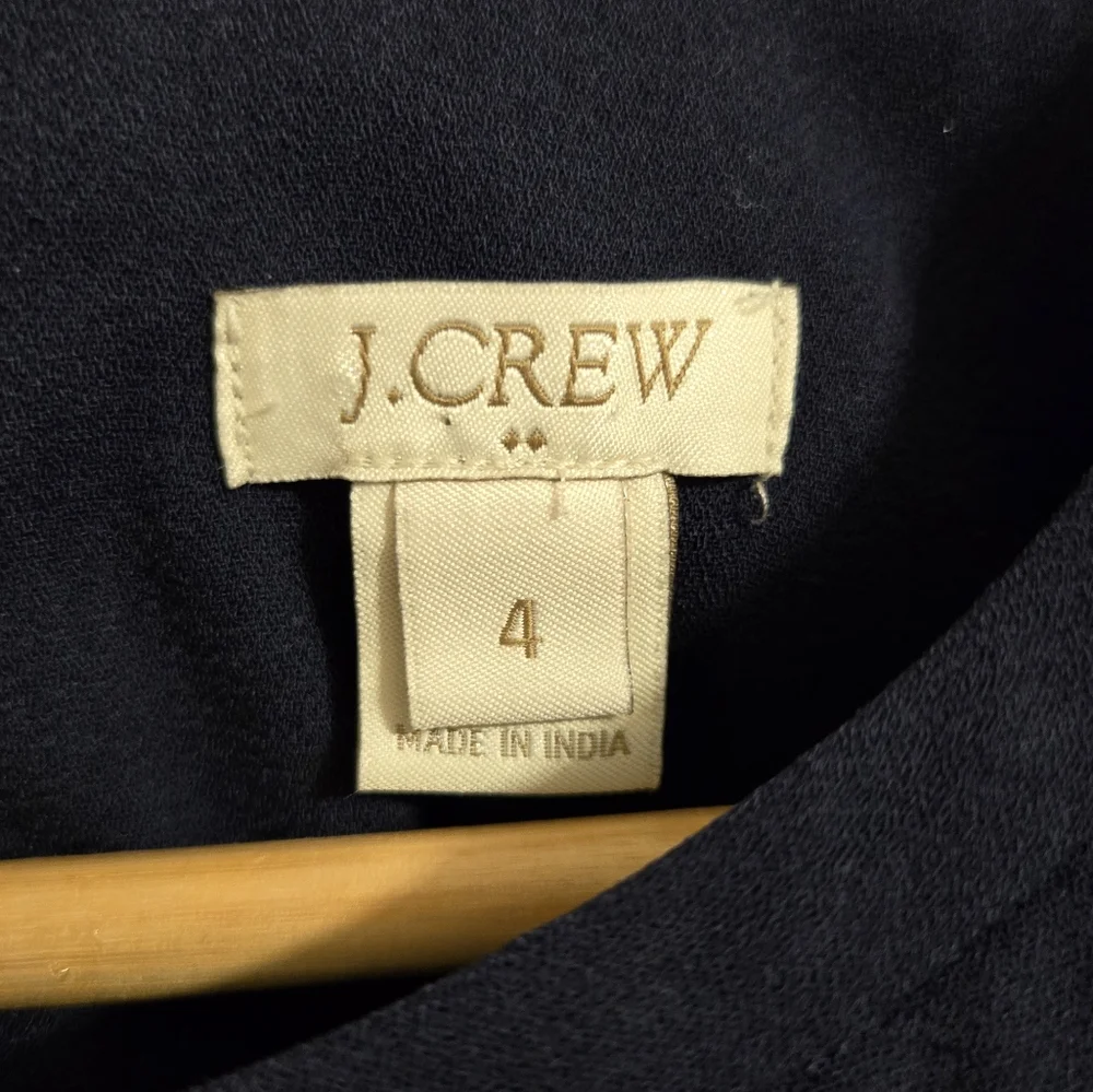 J. Crew Women's Navy Blue Women's Top Size 4